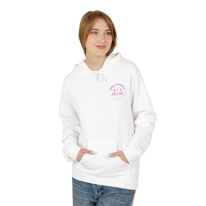 Bible & Barbell Pink Logo Hoodie