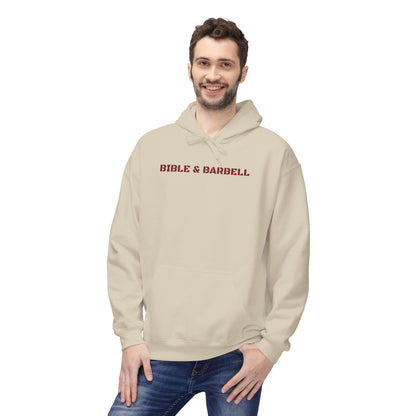 Bible & Barbell "This is how I Fight My Demons" Hoodie — Christian Gym Faith Workout Pullover