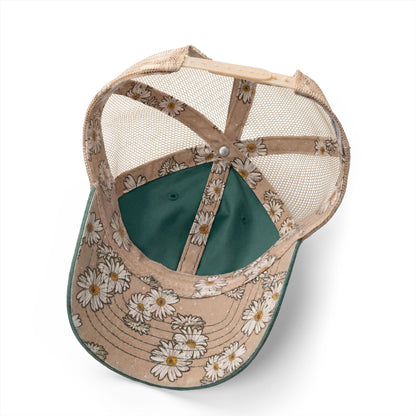 Saved by Grace Women's Washed Mesh-Back Cap