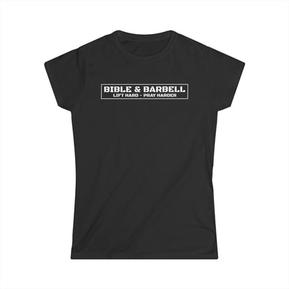 Bible & Barbell Logo Women's Tee