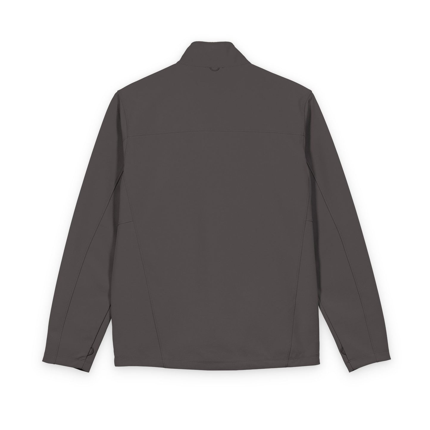 Men's Soft Shell Jacket — Subtle Crest Chest Logo, Lightweight Windbreaker