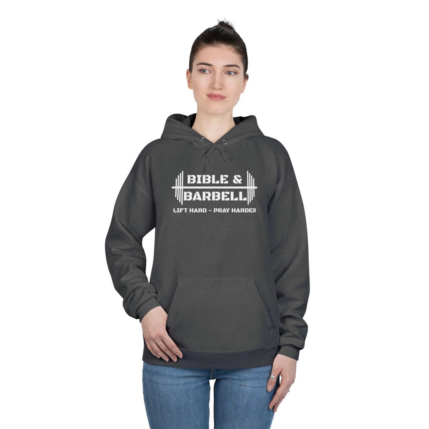 Bible & Barbell - John 15:5 Hoodie