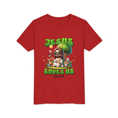 Vintage Jesus Saves Youth Tee