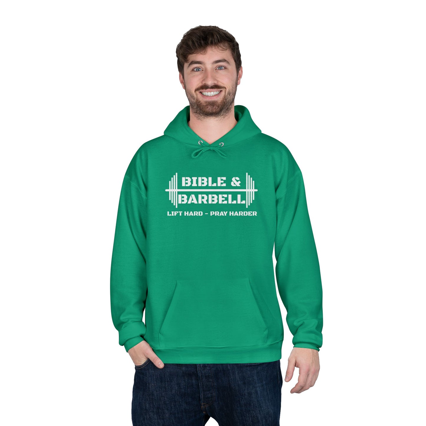 Bible & Barbell - John 15:5 Hoodie