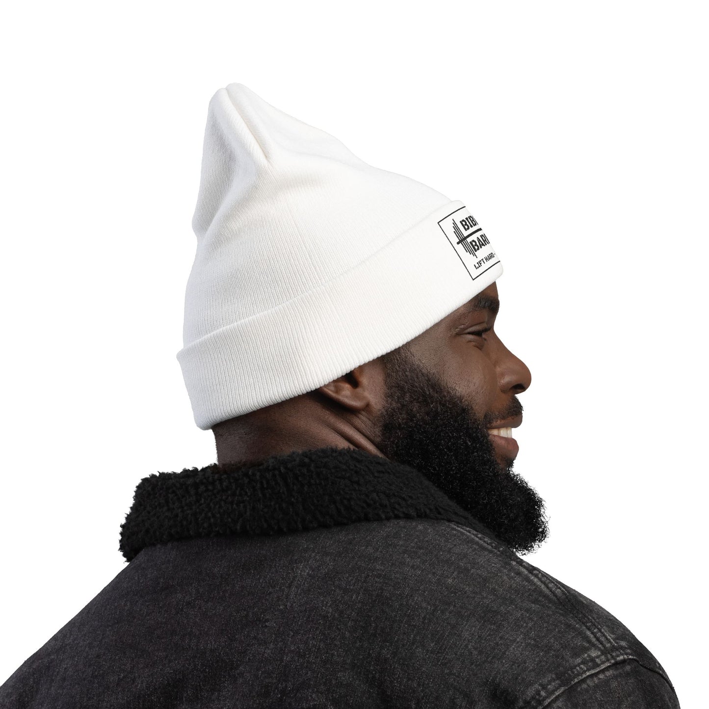 Bible & Barbell Knit Beanie