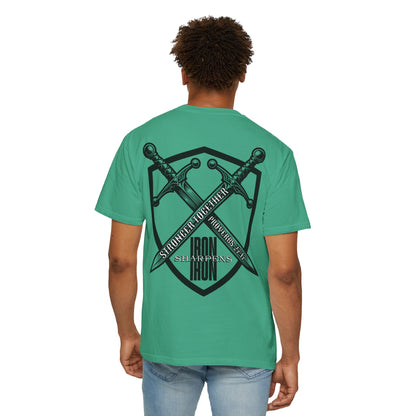 Iron Sharpens Iron Proverbs 27:17 T-Shirt