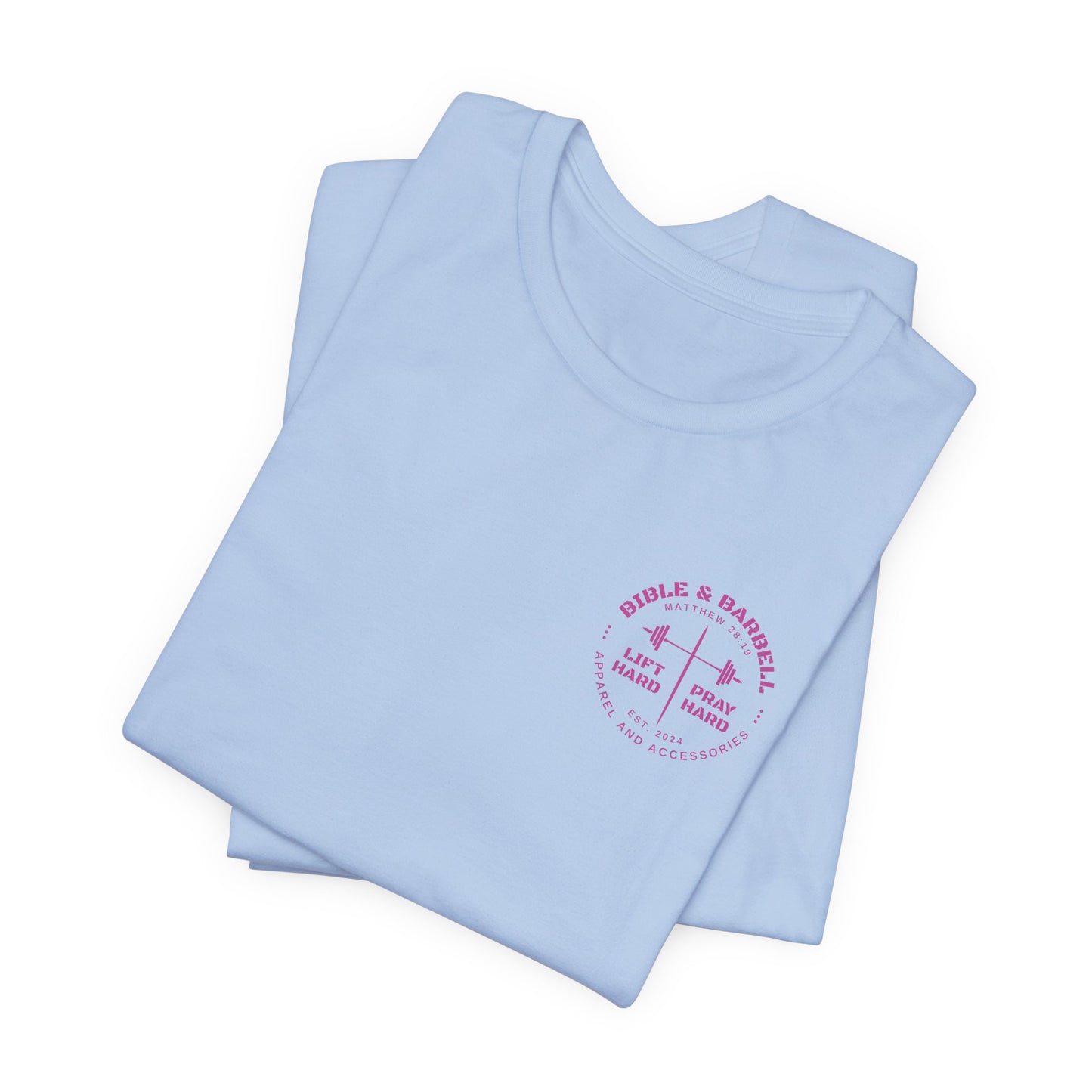 Women's Pink Circle Logo T-Shirt