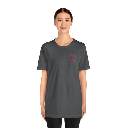 Women's Pink Circle Logo T-Shirt