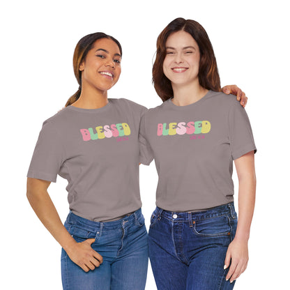 Blessed - Luke 14:14 Unisex Jersey Tee