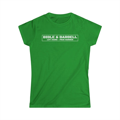 Bible & Barbell Logo Women's Tee