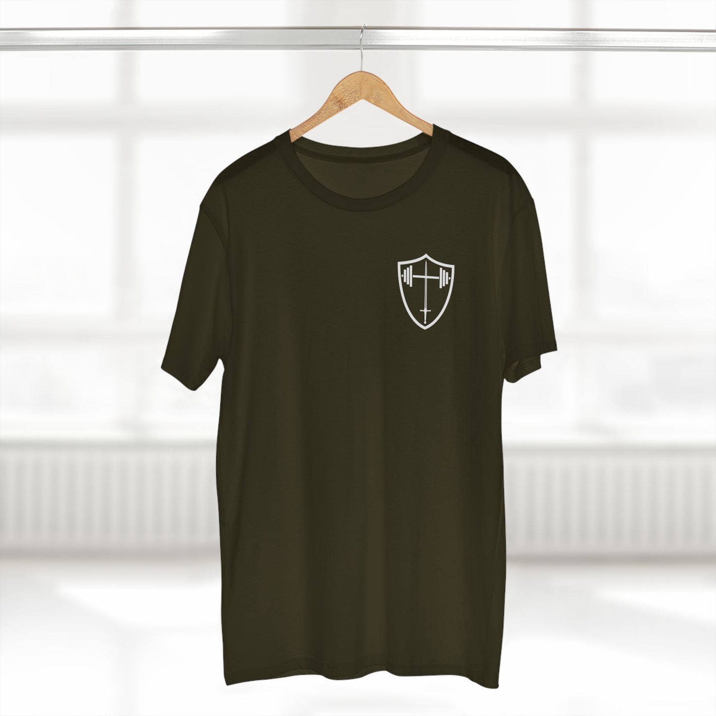 Affirmations Christian Cross Tee — Inspirational Scripture Design