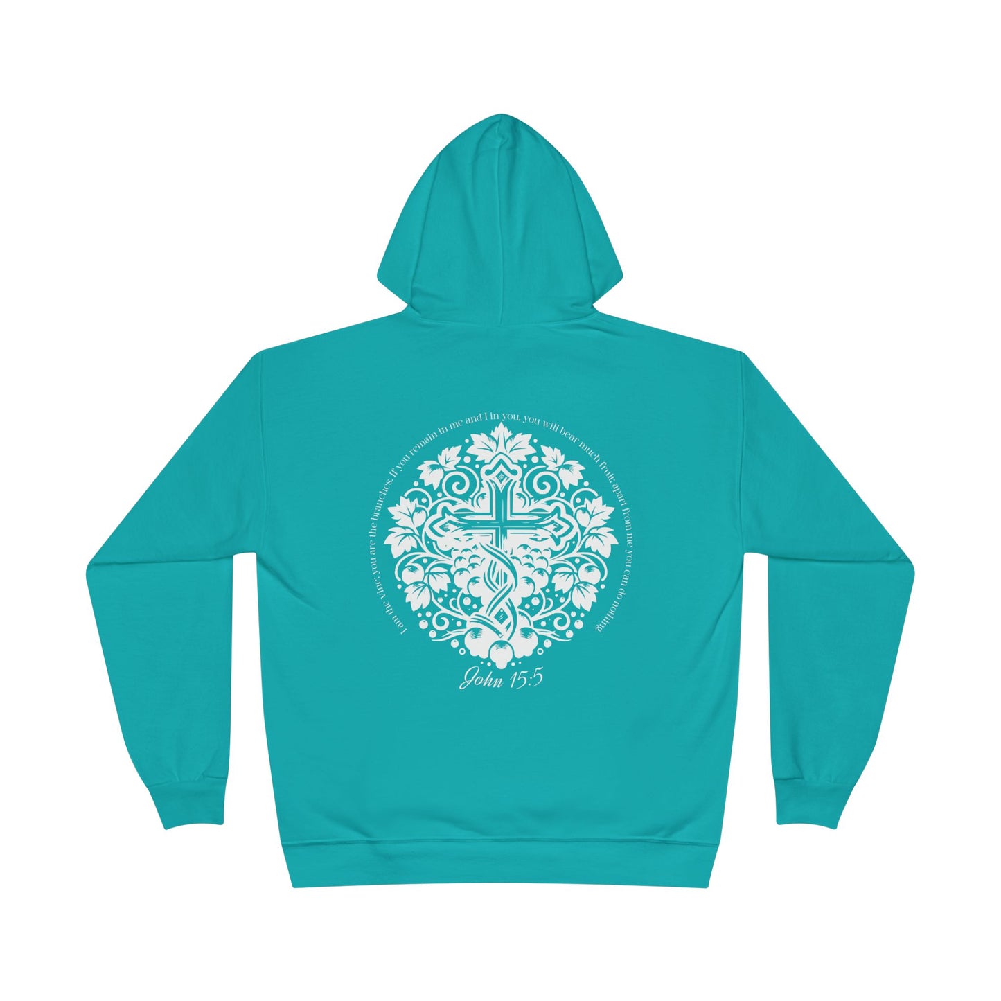 Bible & Barbell - John 15:5 Hoodie