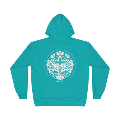 Bible & Barbell - John 15:5 Hoodie