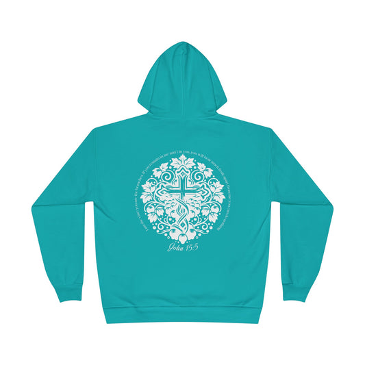 Bible & Barbell - John 15:5 Hoodie