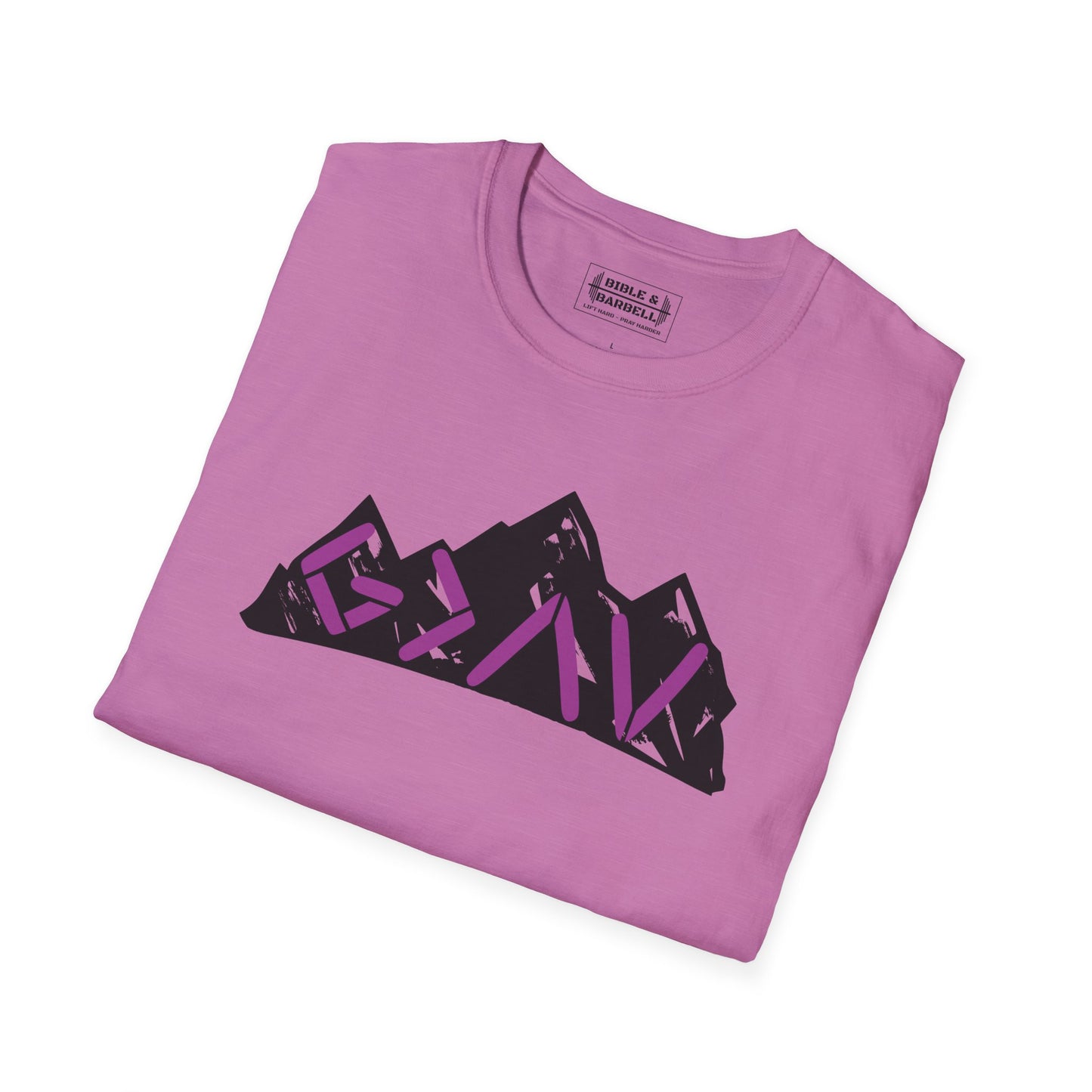 God Is Greater Mountain Vibes Unisex Softstyle T-Shirt
