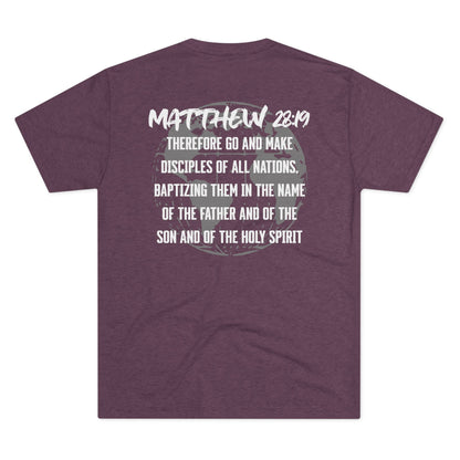 Make Disciples - Matthew 28:19 Christian Mission Tee