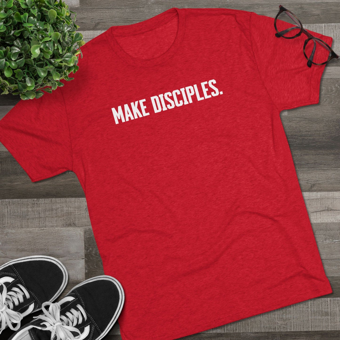Make Disciples - Matthew 28:19 Christian Mission Tee