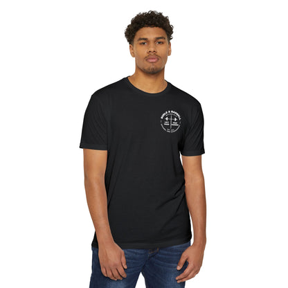 Lift Hard Pray Harder Unisex T-Shirt, Motivational Gym Tee