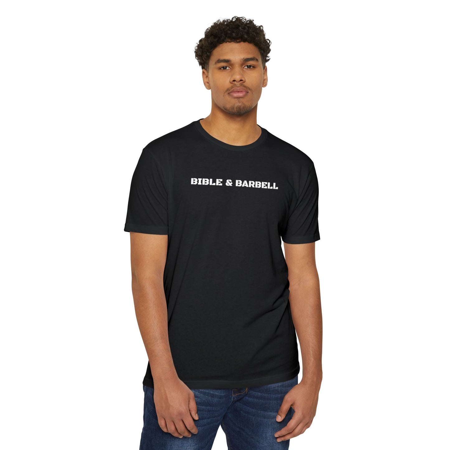 1 Timothy 4:8 Lift Hard - Pray Harder T-shirt