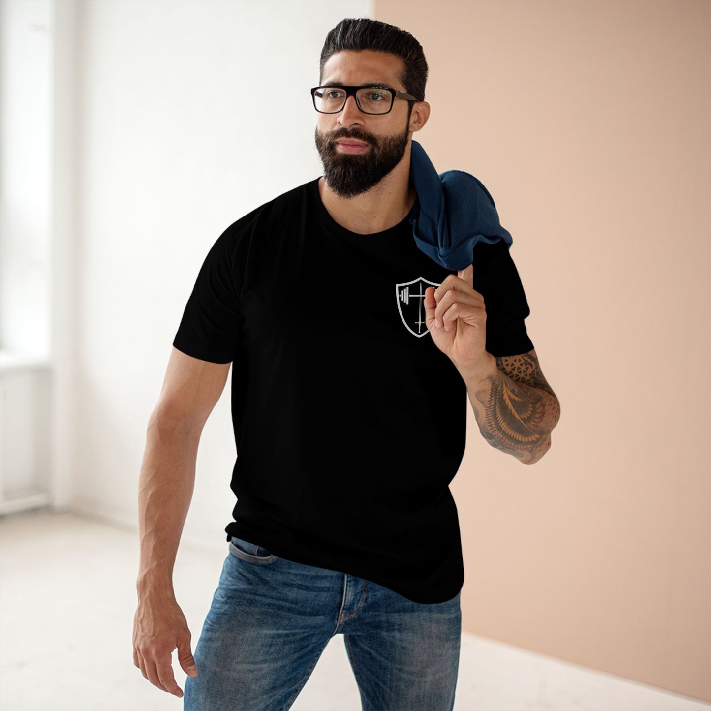 Affirmations Christian Cross Tee — Inspirational Scripture Design