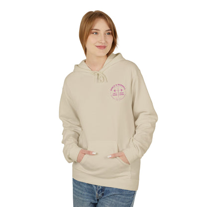 Bible & Barbell Pink Logo Hoodie