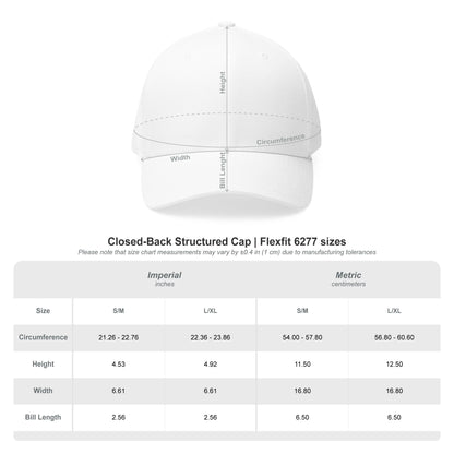 DISCIPLE - Closed-Back Structured Cap (Embroidery)