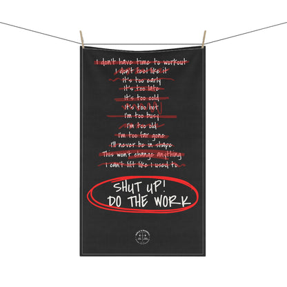 Motivational Gym Towel