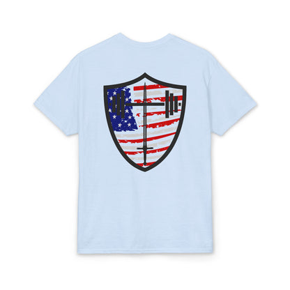 Bible & Barbell Patriotic Logo T-Shirt