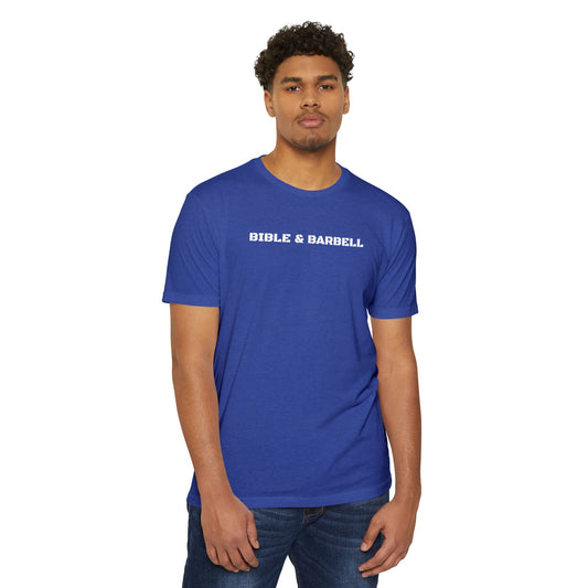 1 Timothy 4:8 Lift Hard - Pray Harder T-shirt