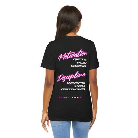 PINK Motivation vs. Discipline T-shirt