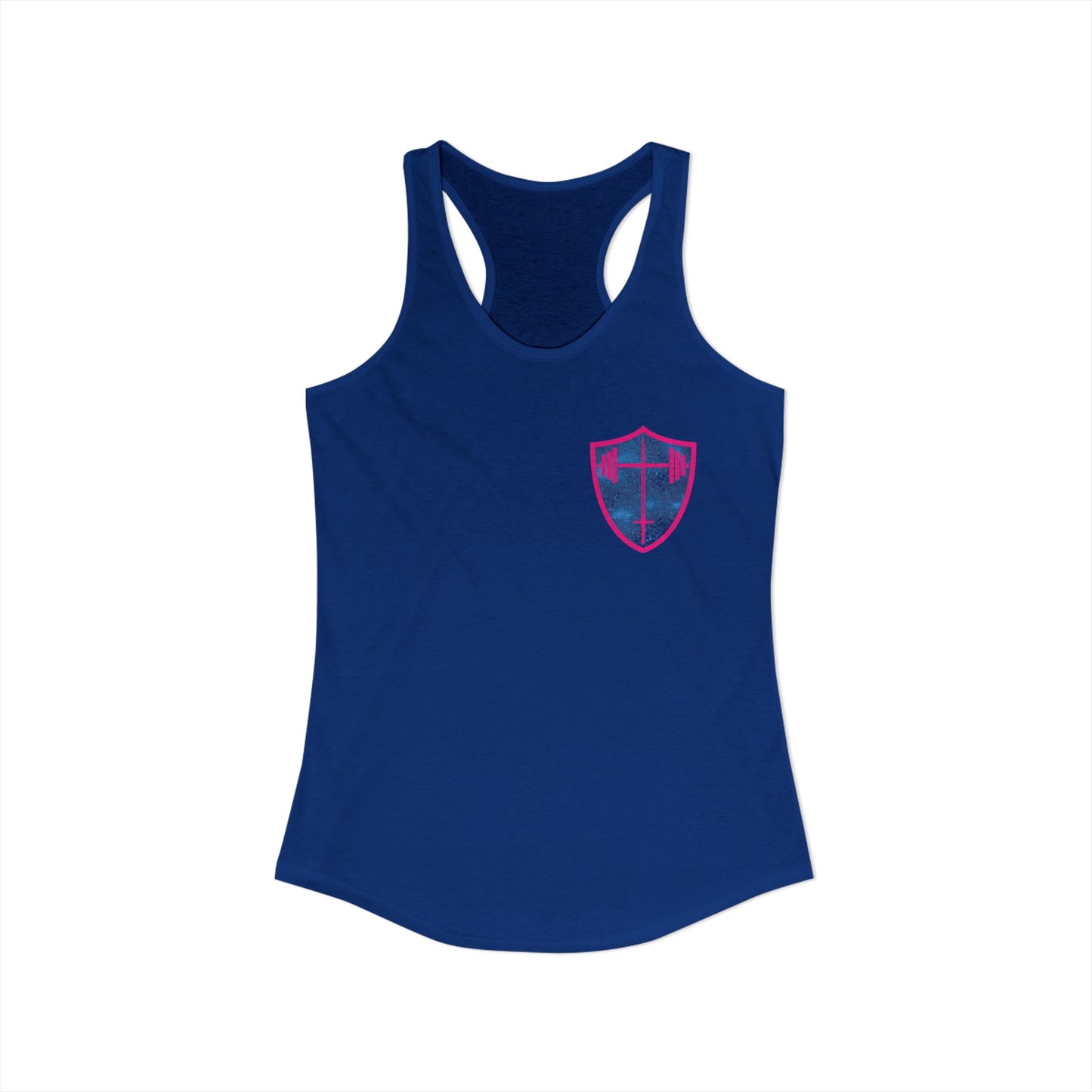 Yes, I lift like a girl - try to keep up - Women's Ideal Racerback Tank