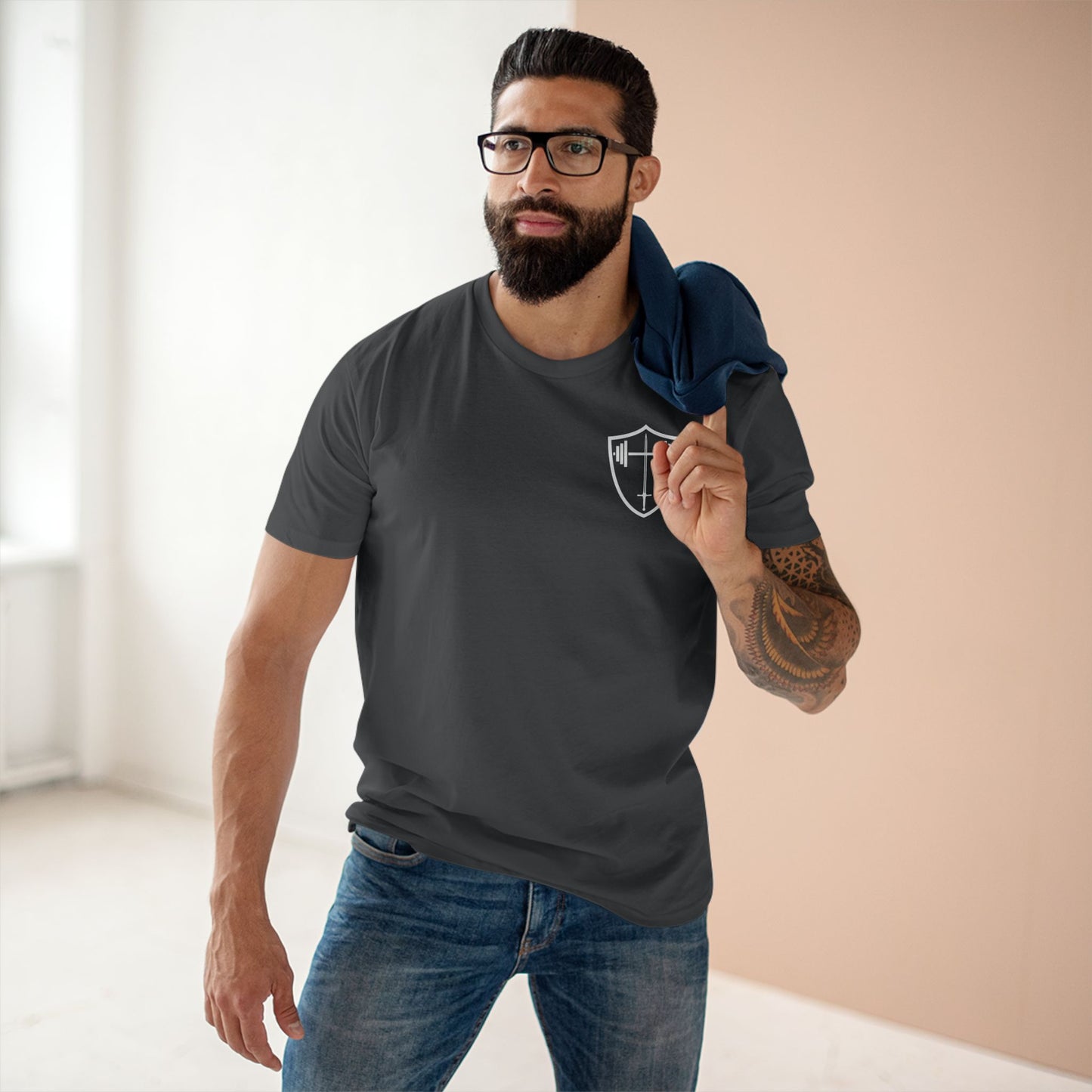 Affirmations Christian Cross Tee — Inspirational Scripture Design