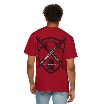 Iron Sharpens Iron Proverbs 27:17 T-Shirt