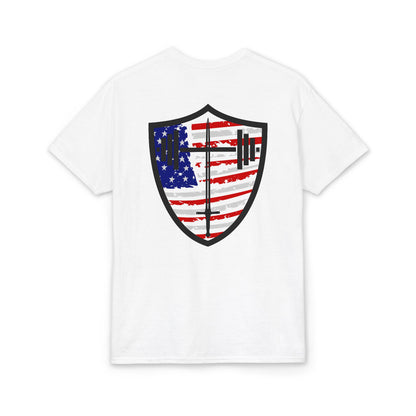 Bible & Barbell Patriotic Logo T-Shirt
