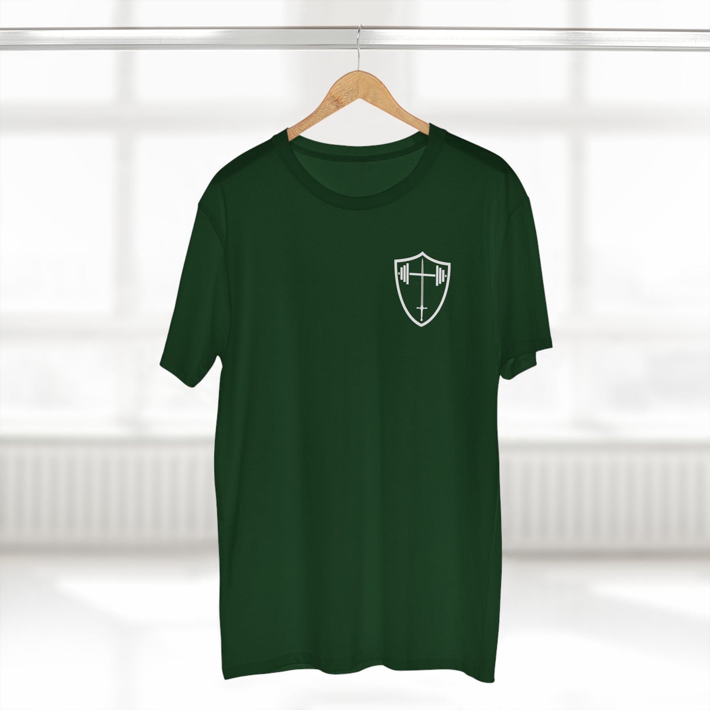 Affirmations Christian Cross Tee — Inspirational Scripture Design