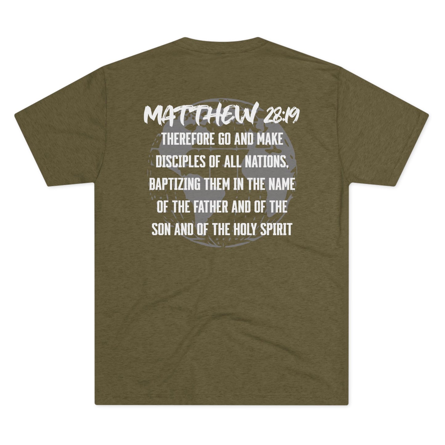 Make Disciples - Matthew 28:19 Christian Mission Tee