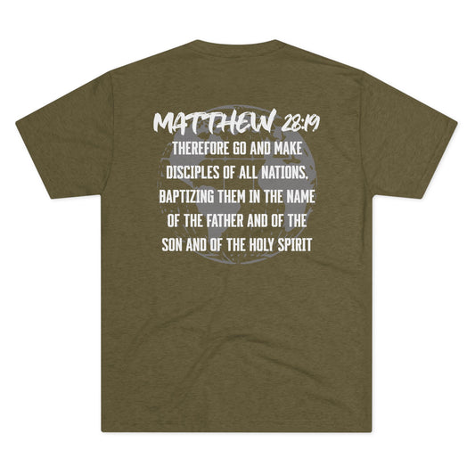 Make Disciples - Matthew 28:19 Christian Mission Tee