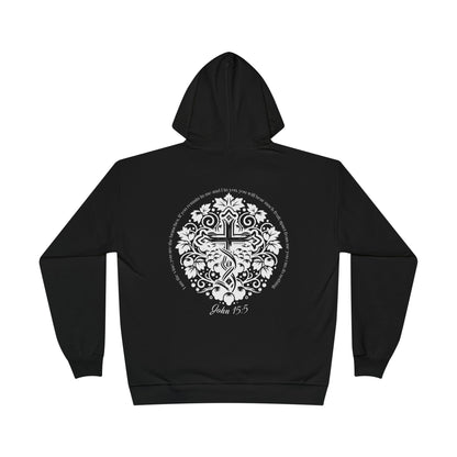Bible & Barbell - John 15:5 Hoodie
