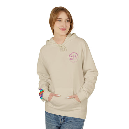 Bible & Barbell Pink Logo Hoodie