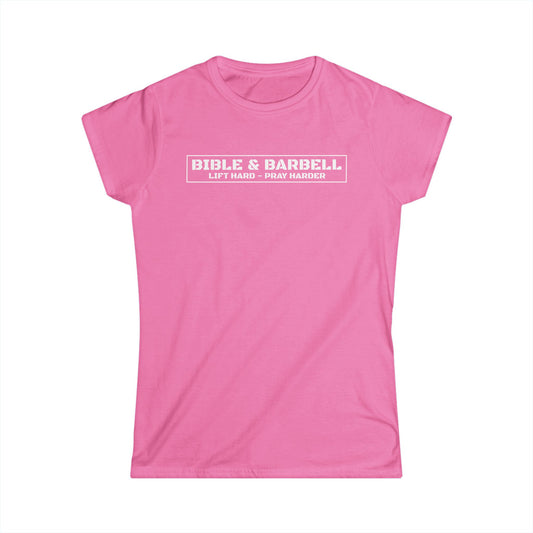 Bible & Barbell Logo Women's Tee