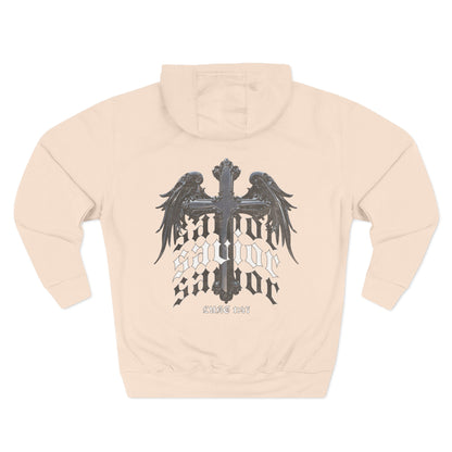 Luke 1:47 Savior Three-Panel Fleece Hoodie