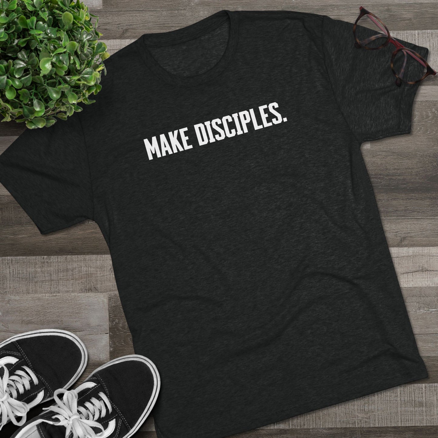 Make Disciples - Matthew 28:19 Christian Mission Tee