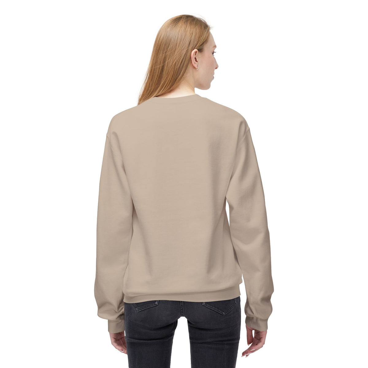 Bible & Barbell Crewneck Sweatshirt — Christian Fitness Floral Gym Pullover