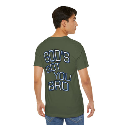 God's Got You Bro T-Shirt | Inspirational Tee | Faith-Based Apparel | Gift for Friends | Unisex Funny Shirt