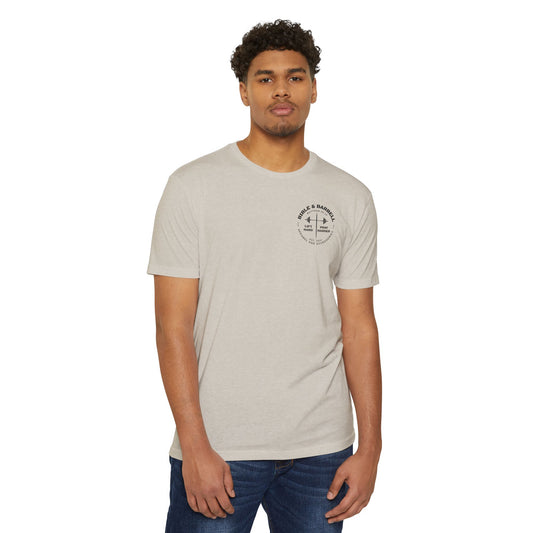 Lift Hard Pray Harder Unisex T-Shirt, Motivational Gym Tee