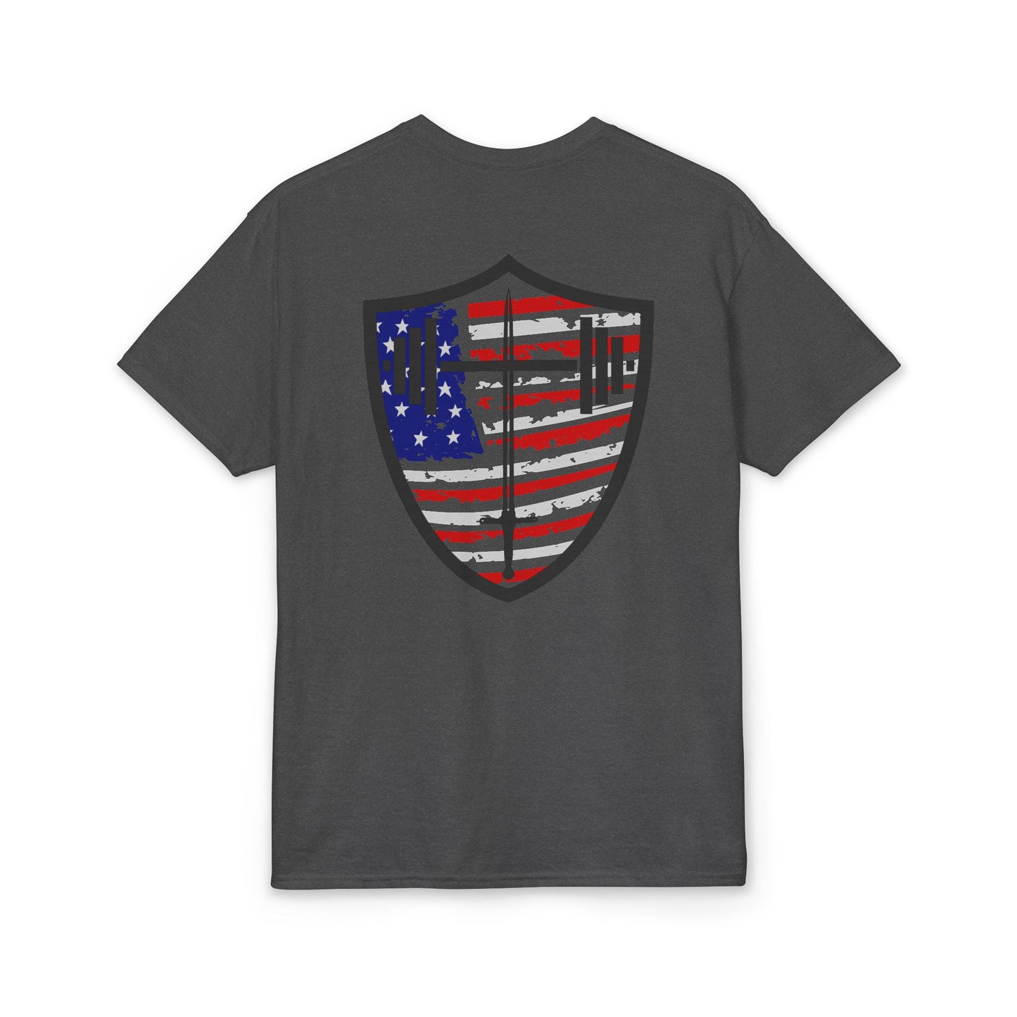 Bible & Barbell Patriotic Logo T-Shirt