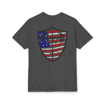 Bible & Barbell Patriotic Logo T-Shirt