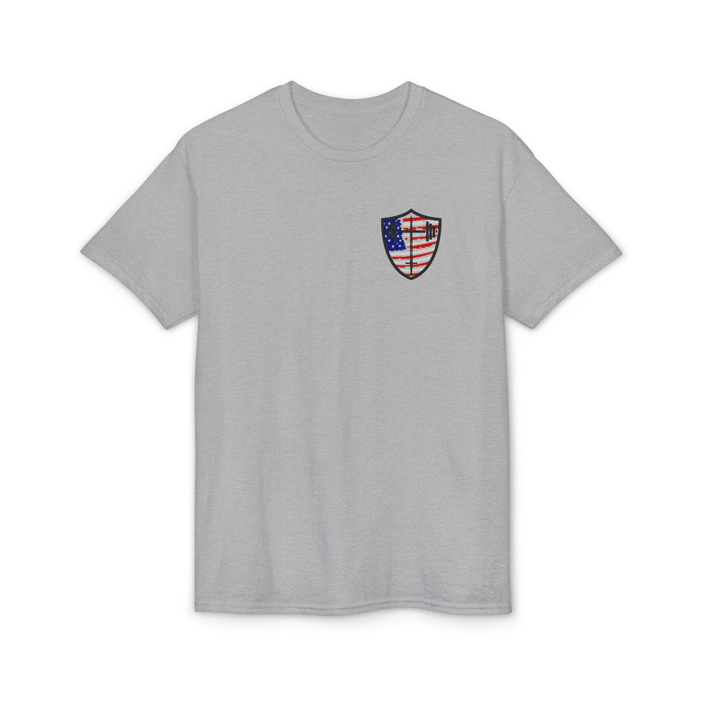 Bible & Barbell Patriotic Logo T-Shirt