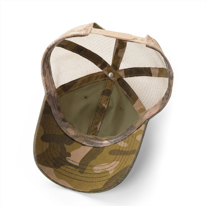 Saved by Grace Women's Washed Mesh-Back Cap