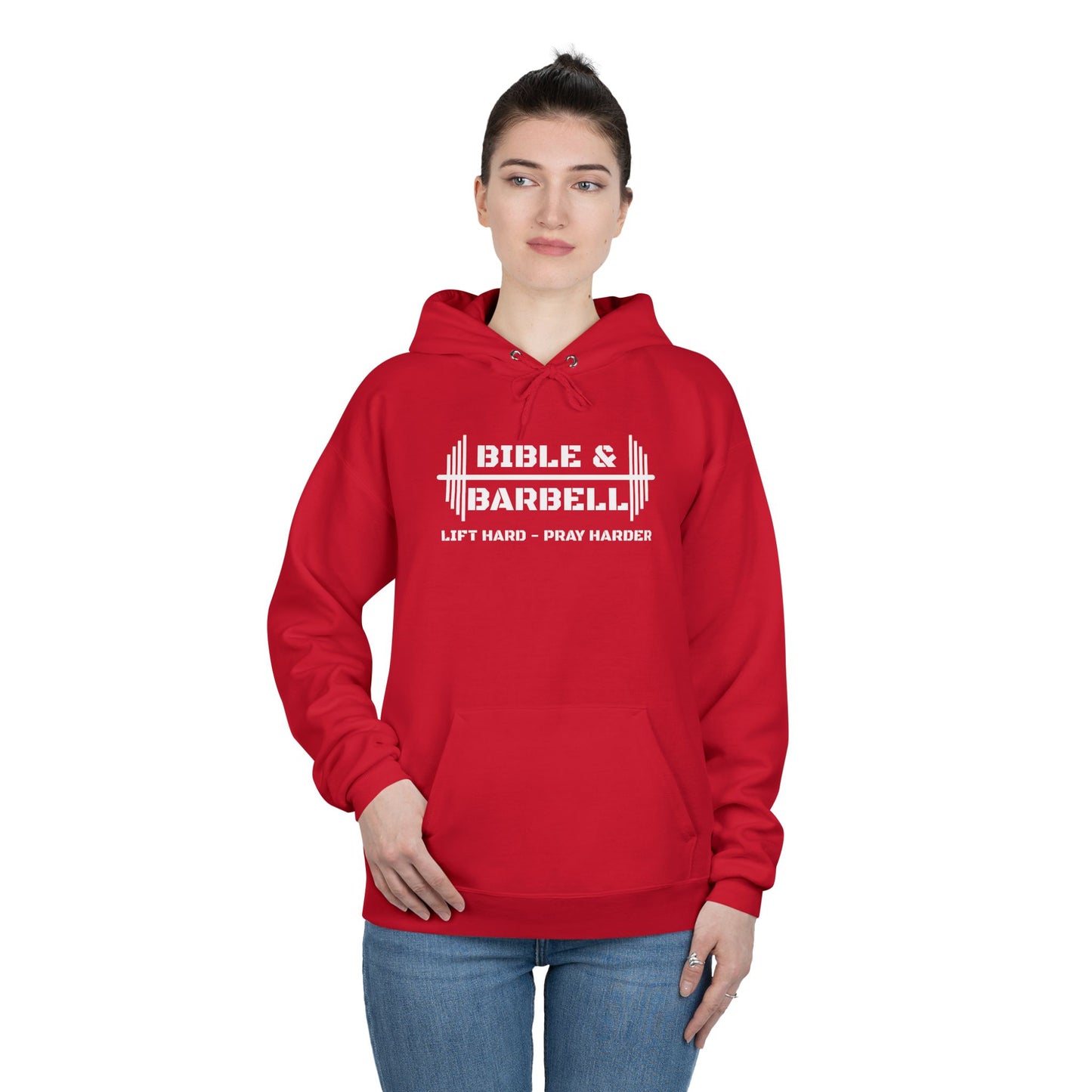Bible & Barbell - John 15:5 Hoodie
